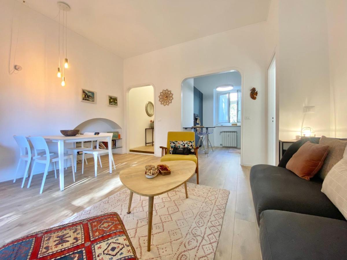 Casaviva-Stylish Trilo With Ac-Shared Pool-Parking Génova Exterior foto