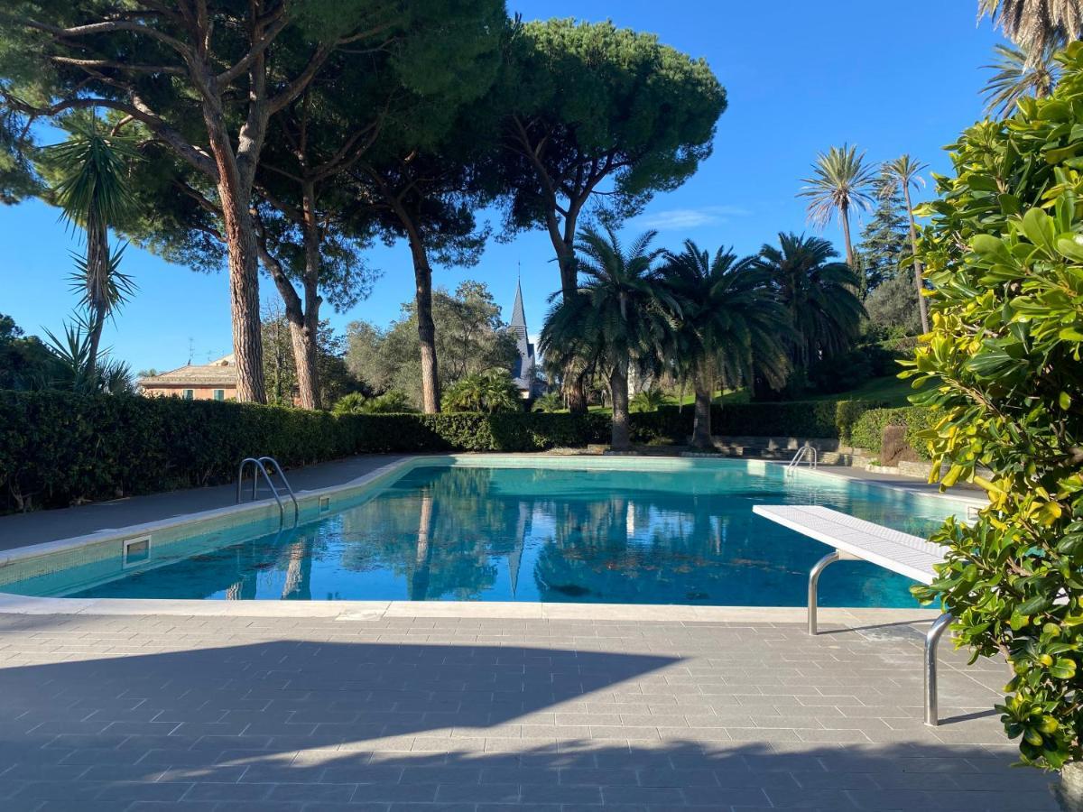 Casaviva-Stylish Trilo With Ac-Shared Pool-Parking Génova Exterior foto